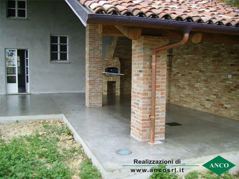 ANCO Applicazioni resina per esterno