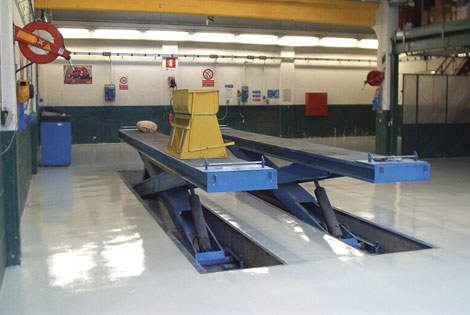 ANCO Applicazioni resina officine