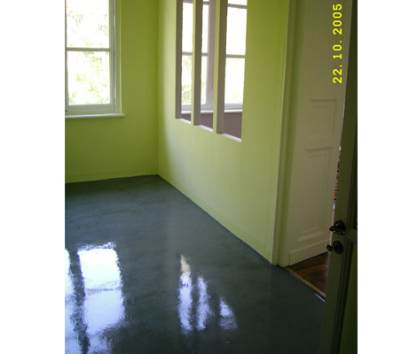 ANCO Applicazioni resina camere e saloni