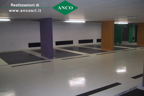 ANCO Applicazioni resina locali pubblici