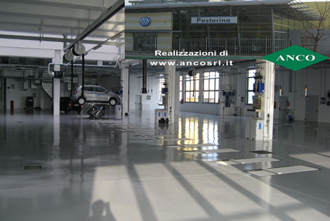 ANCO Applicazioni resina officine
