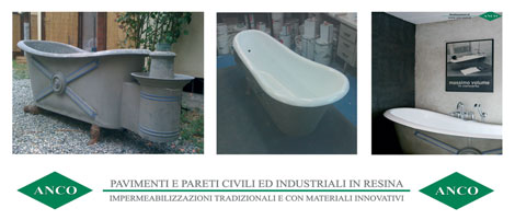 ANCO Applicazioni resina per i bagni