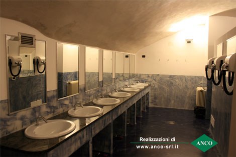ANCO Applicazioni resina locali pubblici