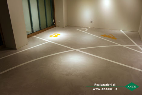ANCO Applicazioni resina locali pubblici