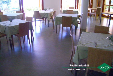ANCO Applicazioni resina locali pubblici