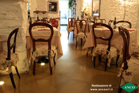 ANCO Applicazioni resina locali pubblici
