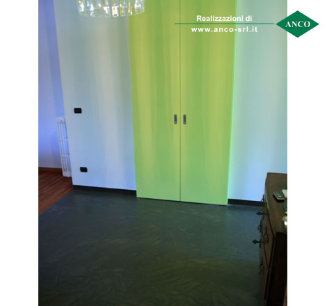 ANCO Applicazioni resina camere e saloni