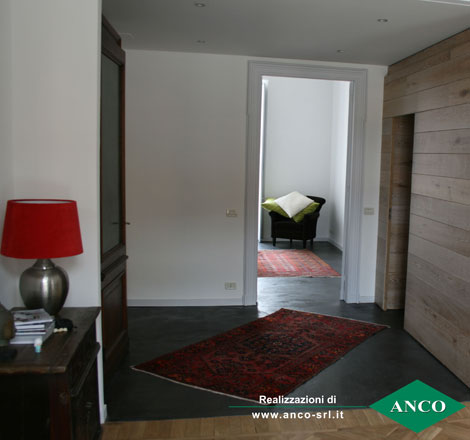 ANCO Applicazioni resina camere e saloni