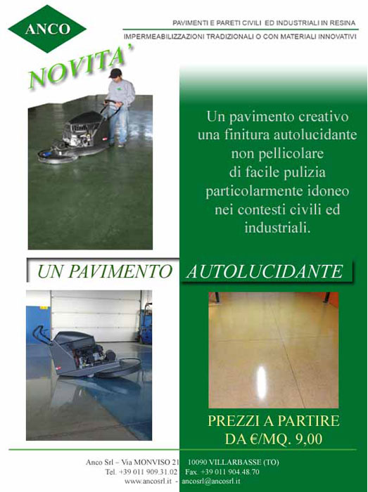 Anco PAVIMENTO AUTOLUCIDANTE - FLOOR SELF POLISH