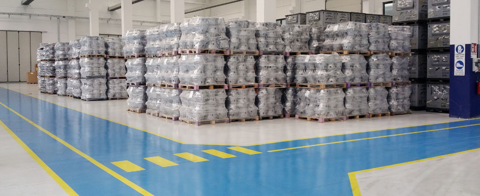 Pavimento resina depositi e logistica