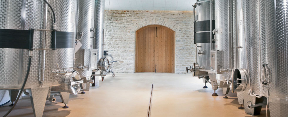 Pavimento resina industria enologica viniviticola