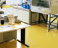 Pavimento resina locale laboratorio chimico